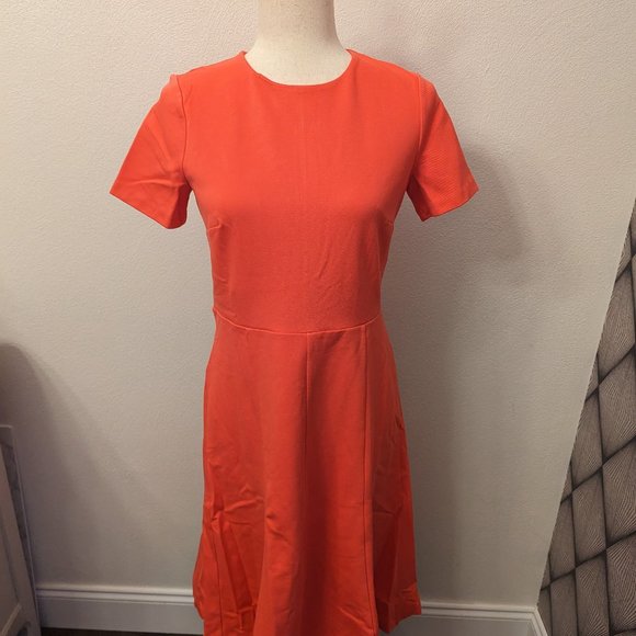 Ann Taylor Short Sleeve Flare Dress NWT - Picture 4 of 12